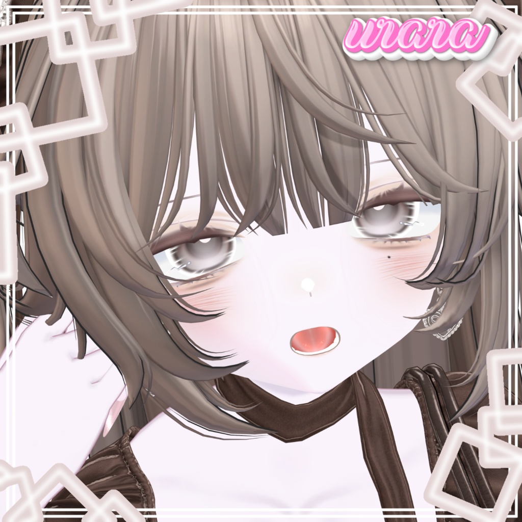 【3 Avatar】Dilated pupils Eye & Makeup Texture
