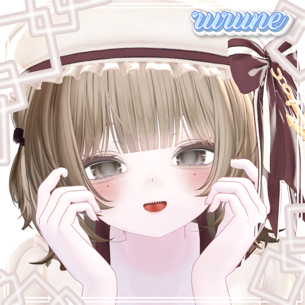 【3 Avatar】Dilated pupils Eye & Makeup Texture