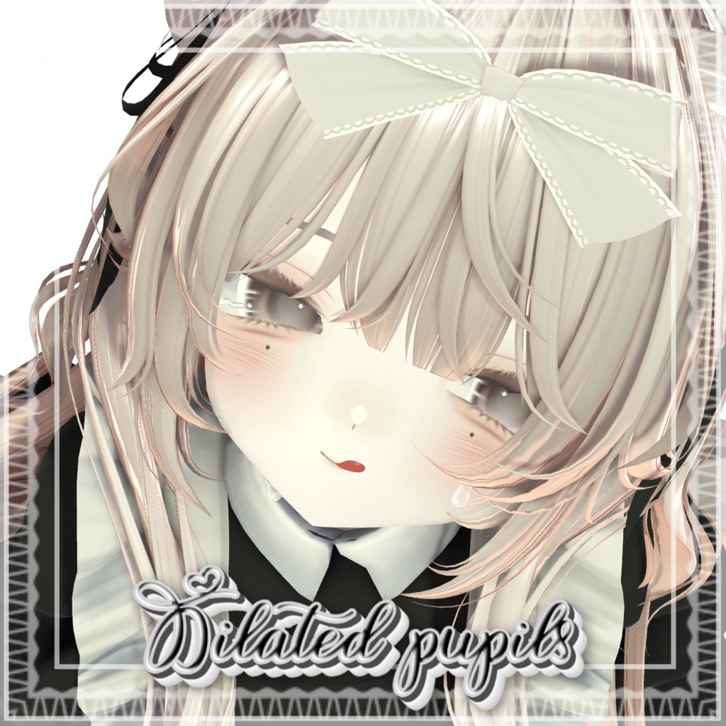 【3 Avatar】Dilated pupils Eye ＆ Makeup Texture