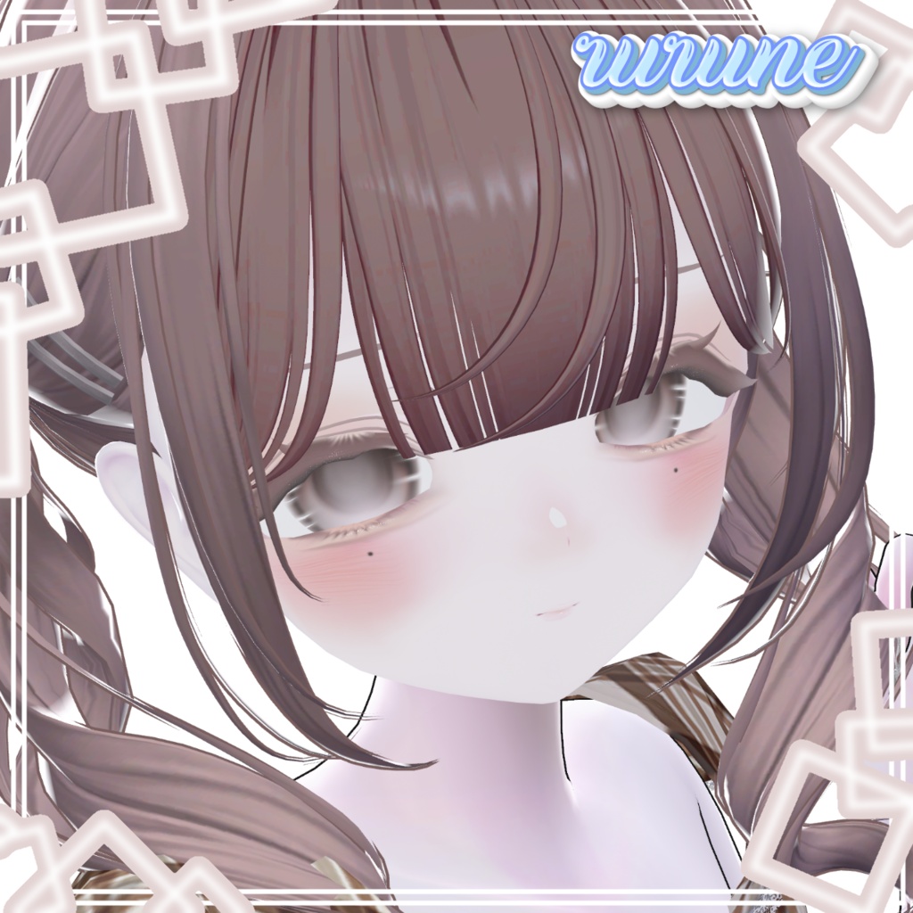【3 Avatar】Dilated pupils Eye & Makeup Texture