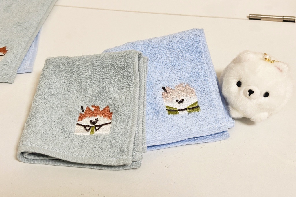 ねこちゃんタオルハンカチ