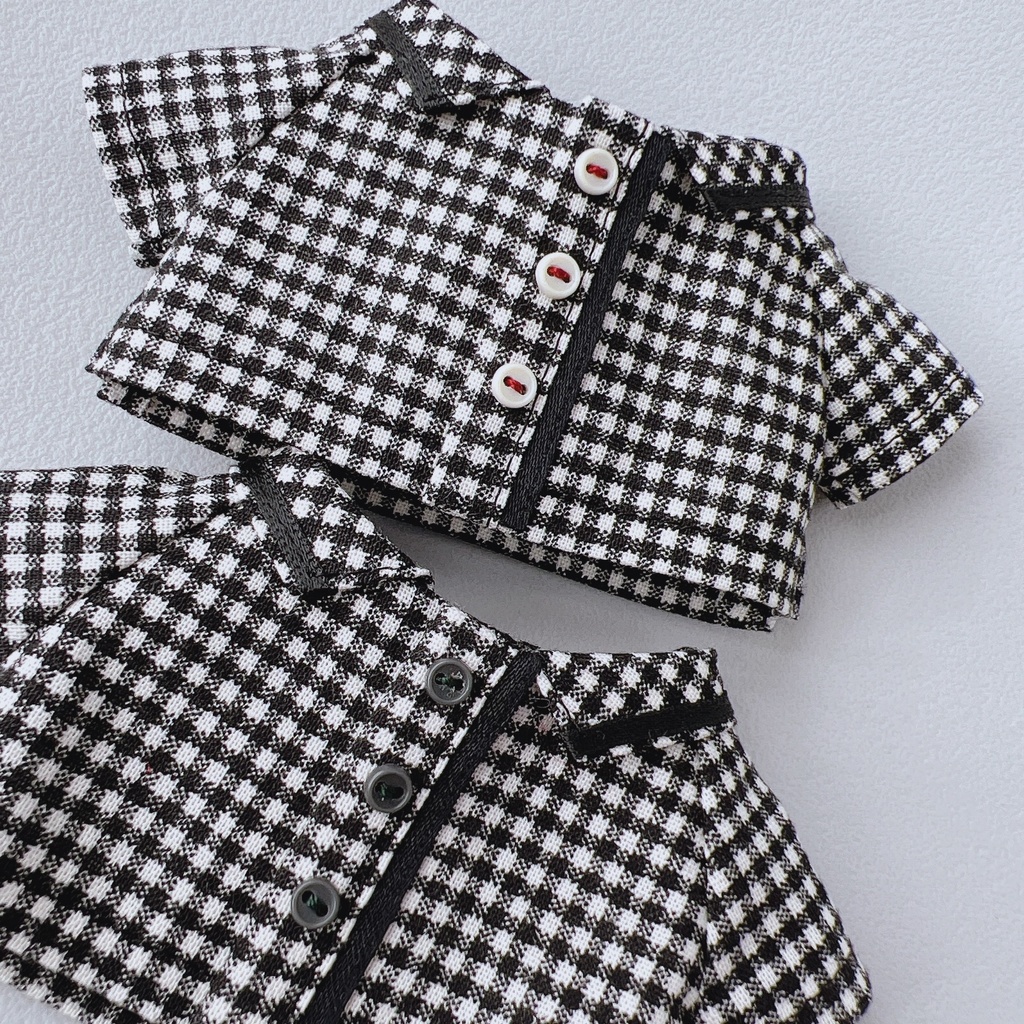 16cmぬい シャツ&ピンタックパンツ