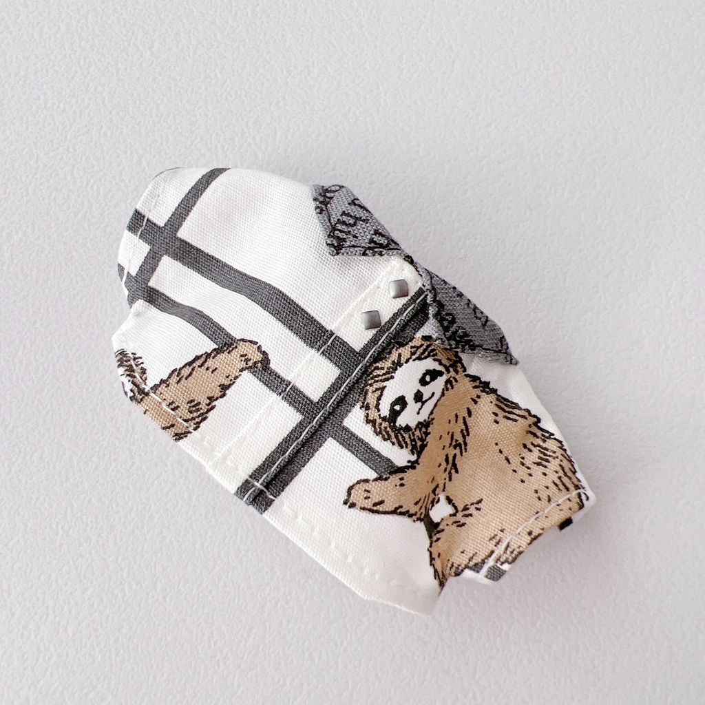 なまけものシャツ&カーゴパンツ