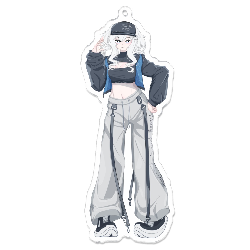 #LES_1st "3pls" Acrylic Key Ring