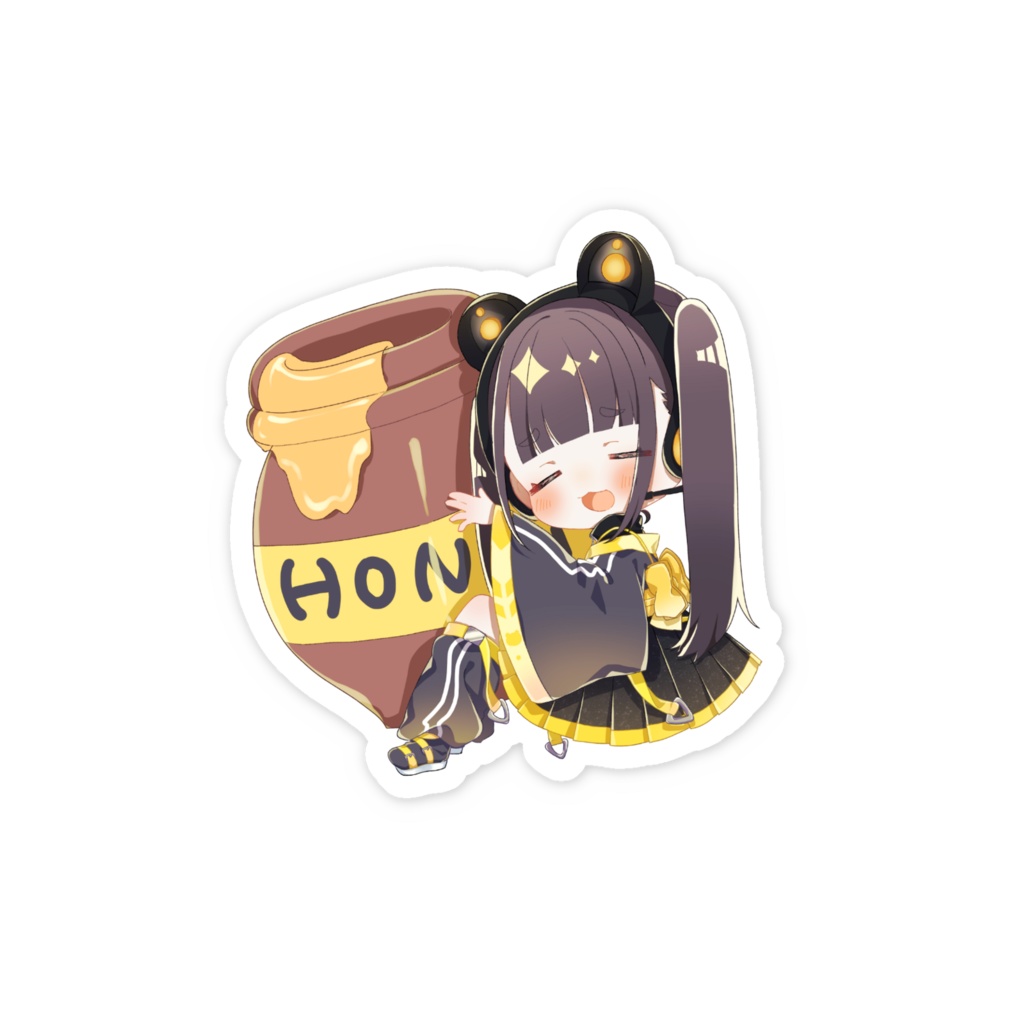 日向みこオリジナルステッカー02