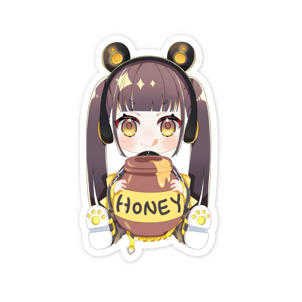 日向みこオリジナルステッカー01