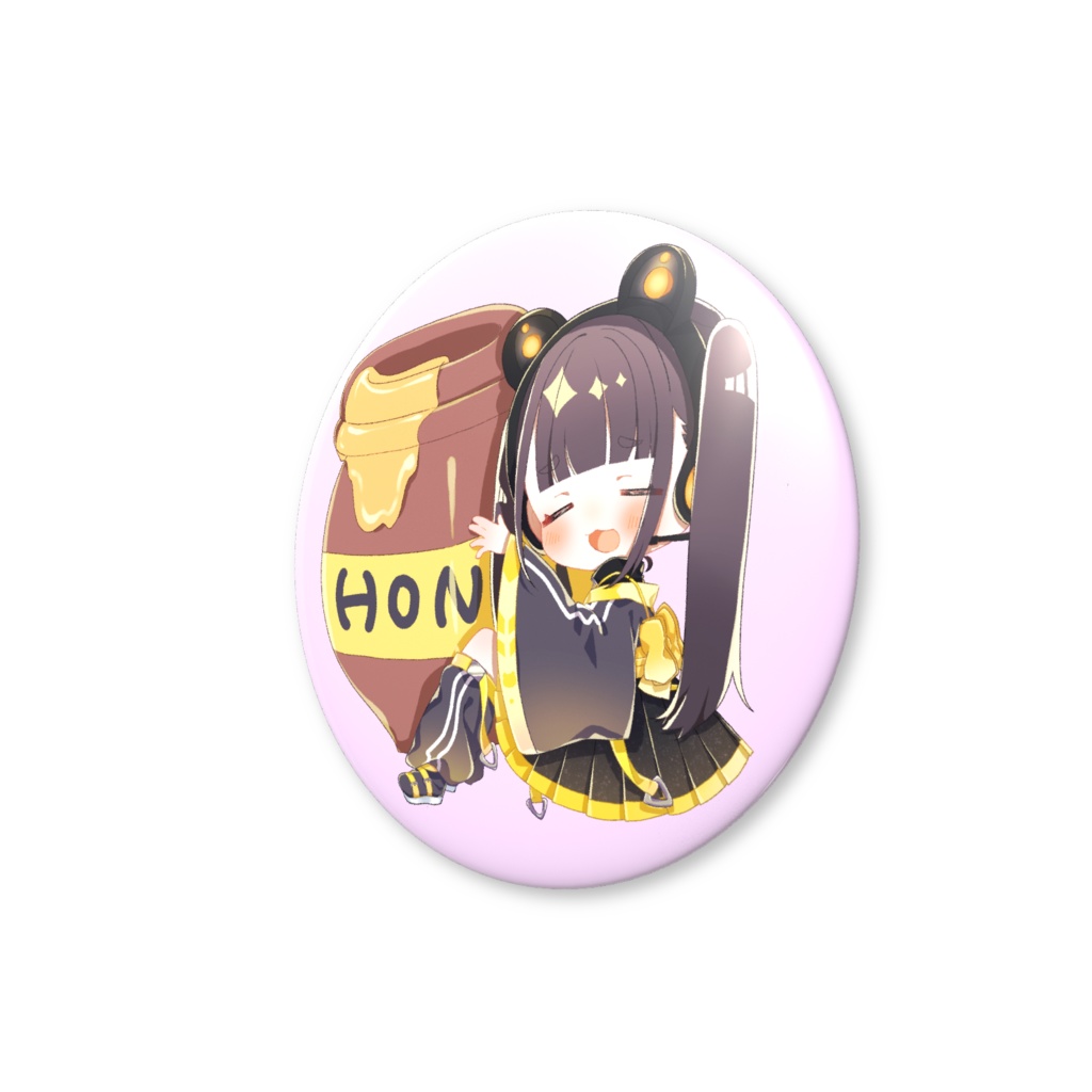 はちみつうまうま缶バッジ32mm