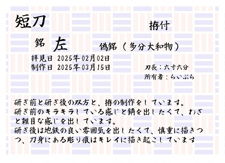 刀絵集-令和7年-