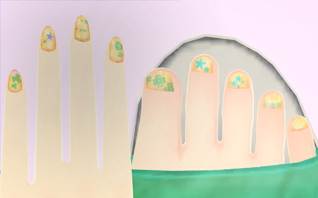 GoodLuckNail 【沙猫京狐専用ネイルテクスチャ】