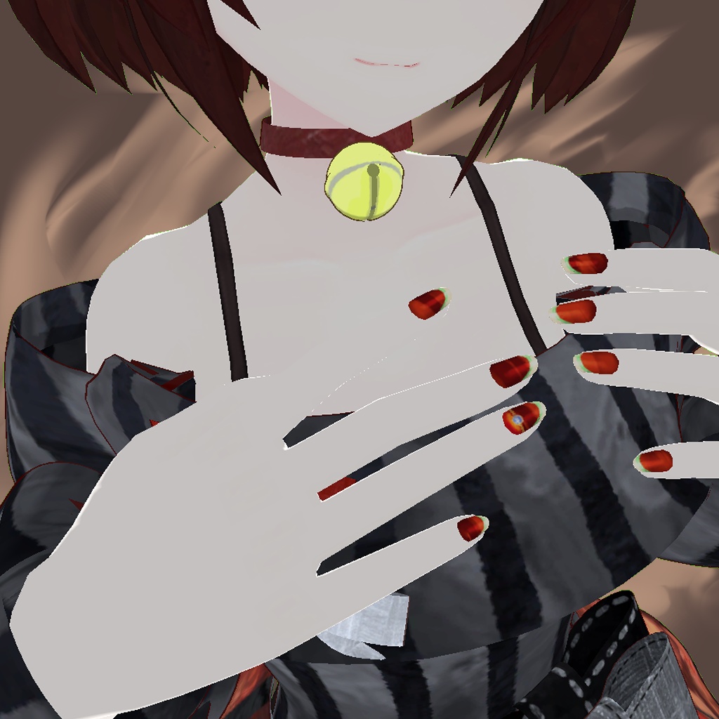 AutumnNail 2種【沙猫京狐専用ネイルテクスチャ】