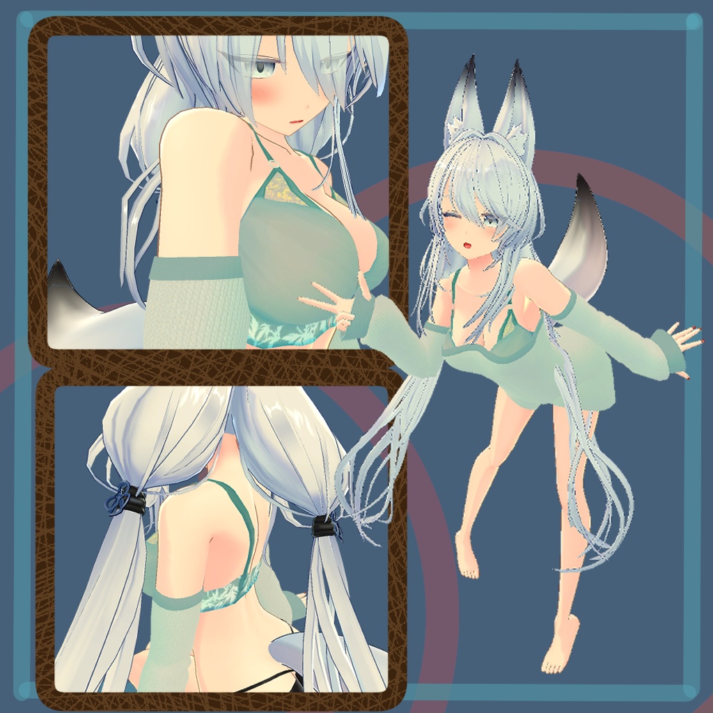 QuickenSweater【狐薄専用衣装】