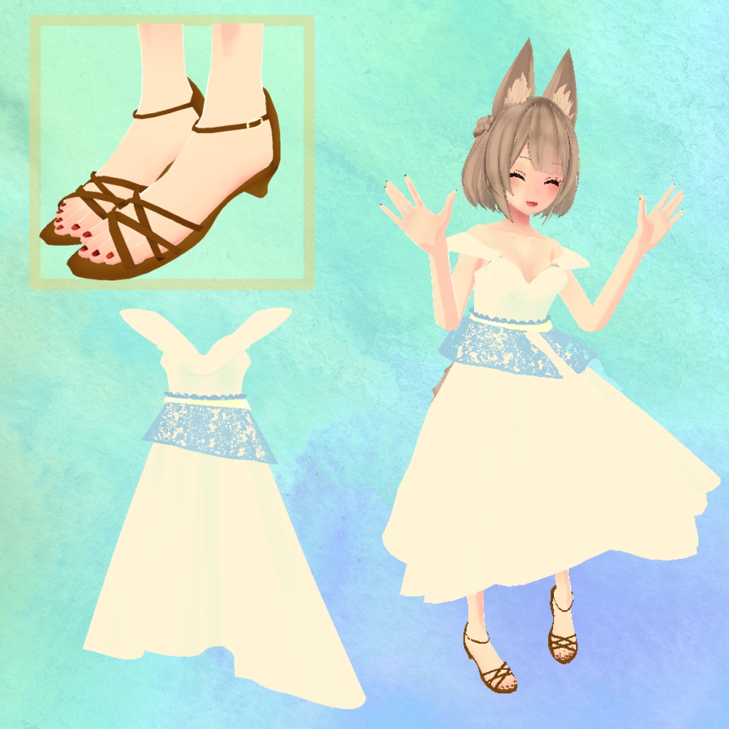 Xrescent 【京狐専用衣装】