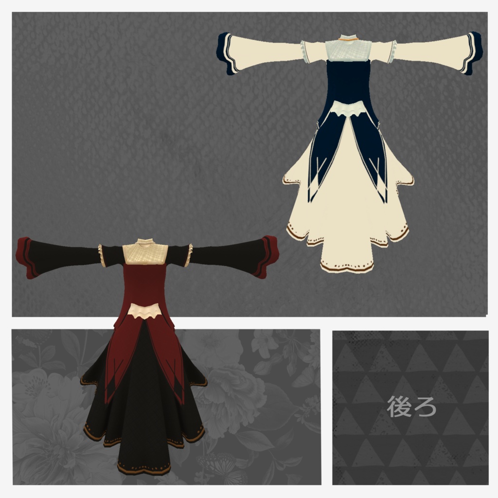 ZinnianDress【メリノ専用衣装】