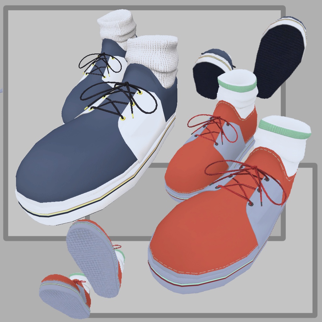 Fallsh 【vrc想定靴モデル】