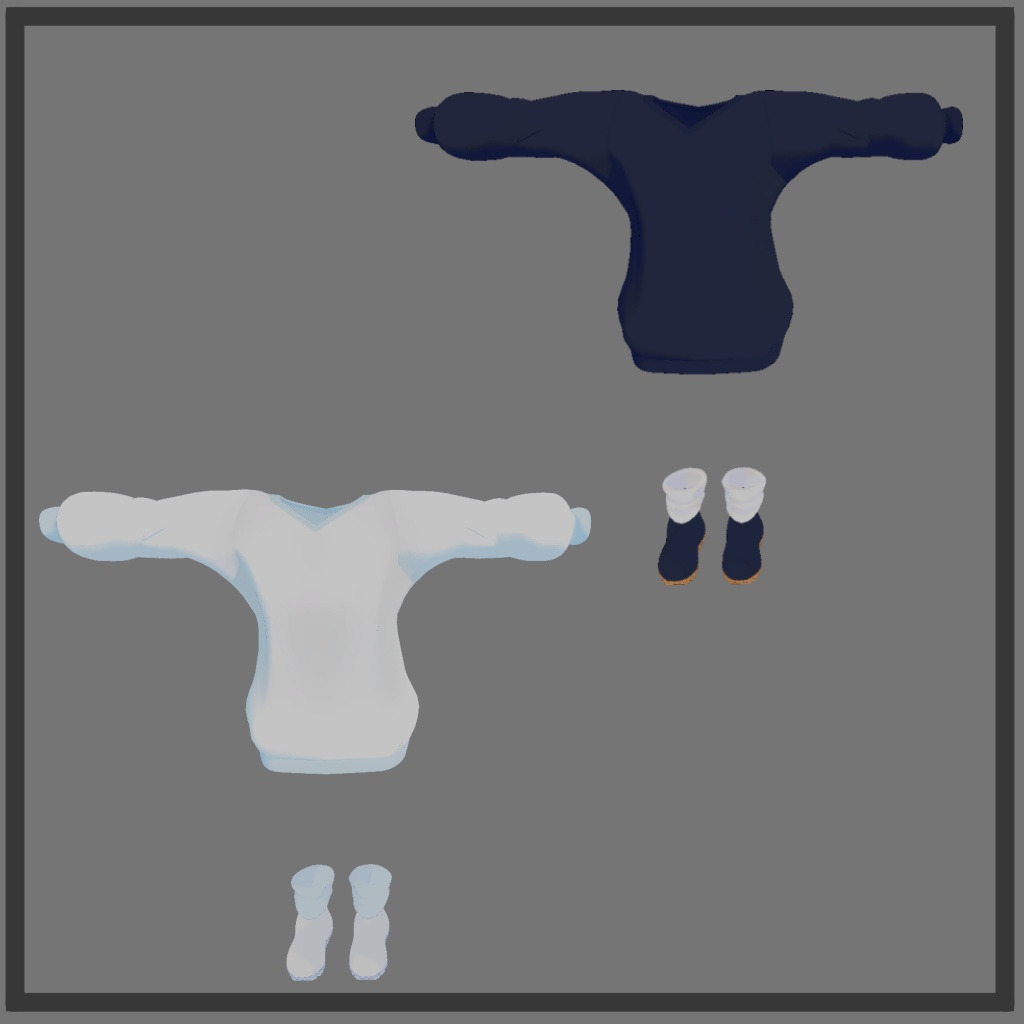 B-Sweater 【くろなつ専用衣装】