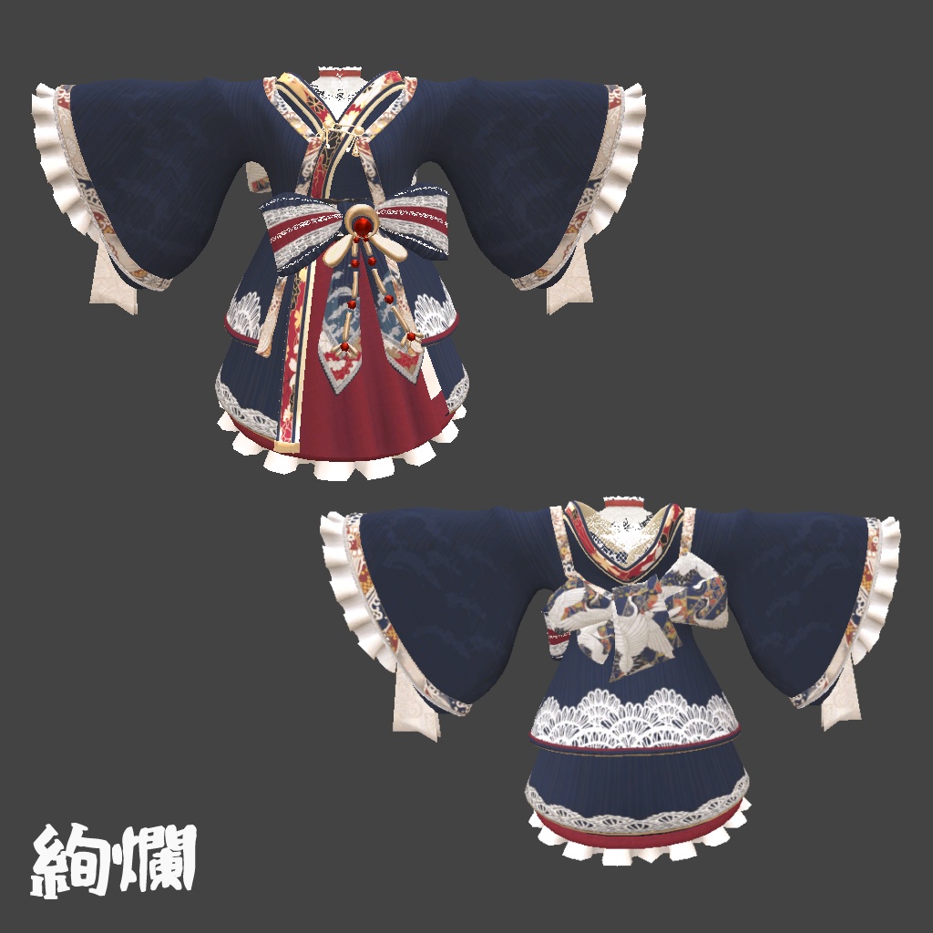 京香絢爛/京香乱舞【アバター用衣装】