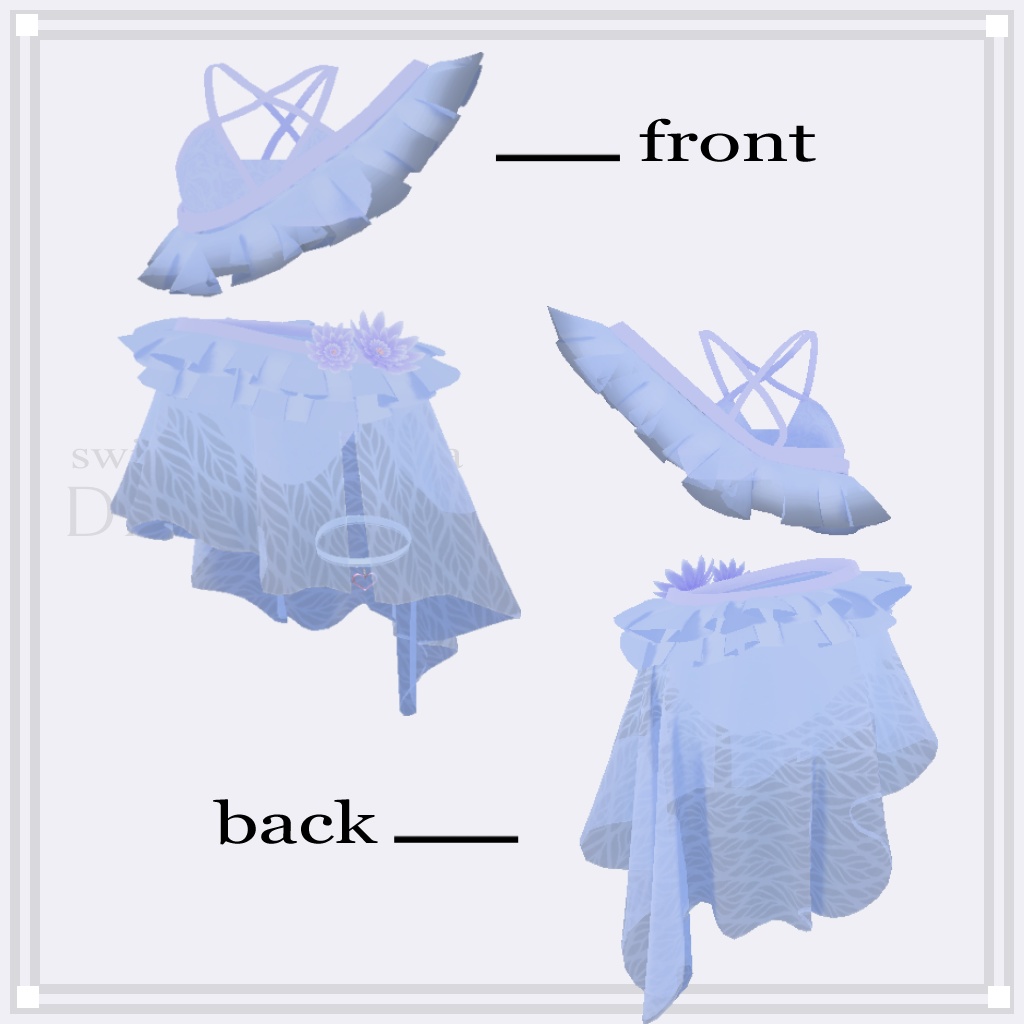 Dapareo 【舞夜用水着】