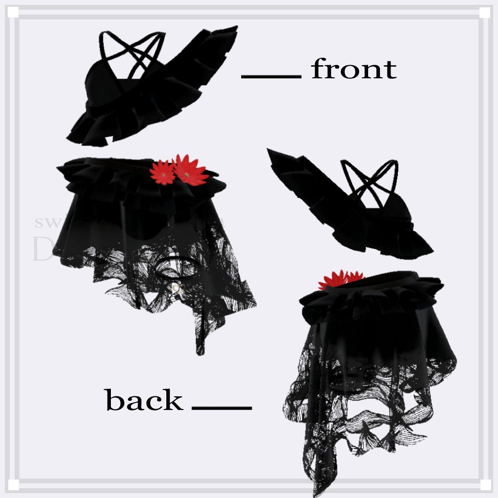 Dapareo 【舞夜用水着】