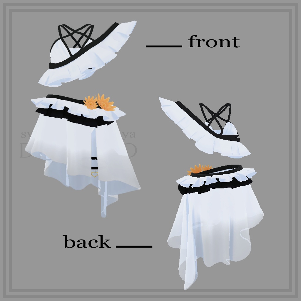 Dapareo 【舞夜用水着】