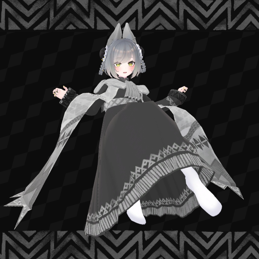 Nemacl【リーファ・京狐用衣装】【SAVANNASTREET01用衣装】