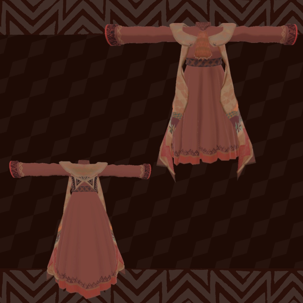 Nemacl【リーファ・京狐用衣装】【SAVANNASTREET01用衣装】