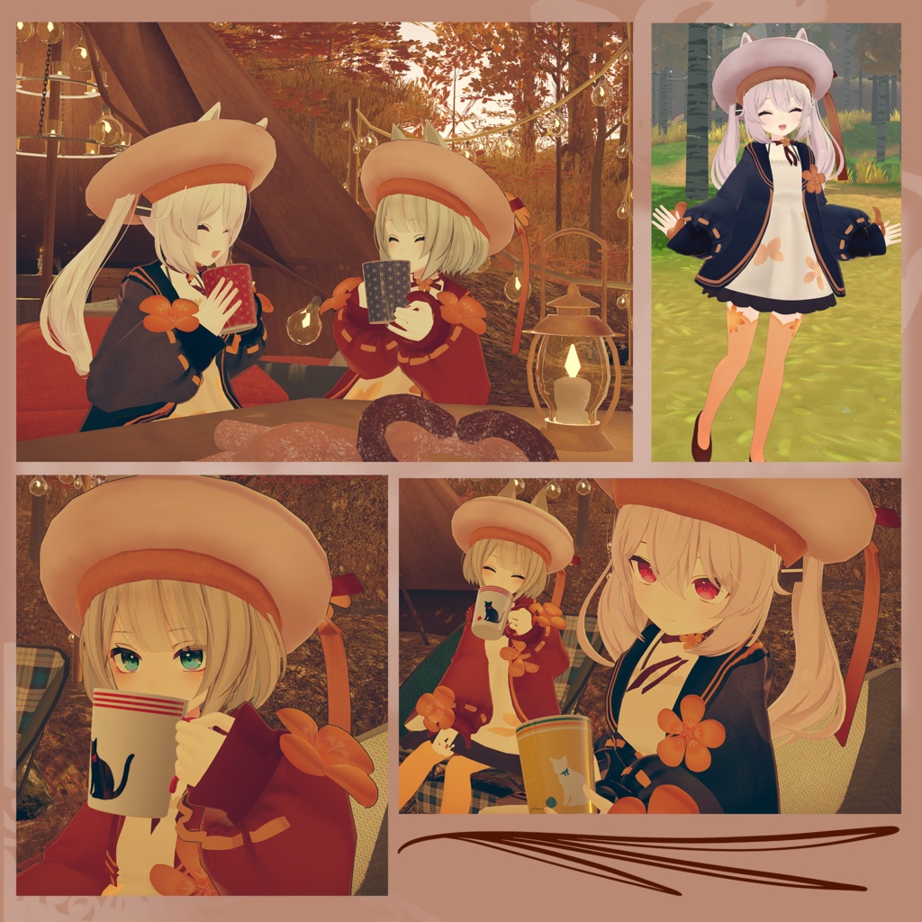 Autumnal 【アバター用衣装】