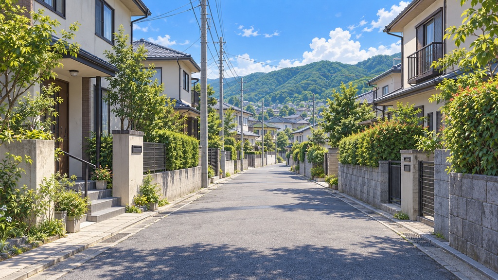 【背景20枚】通学路・街の日常｜朝・昼・夜・雨天（ゲーム・TRPG向け）
