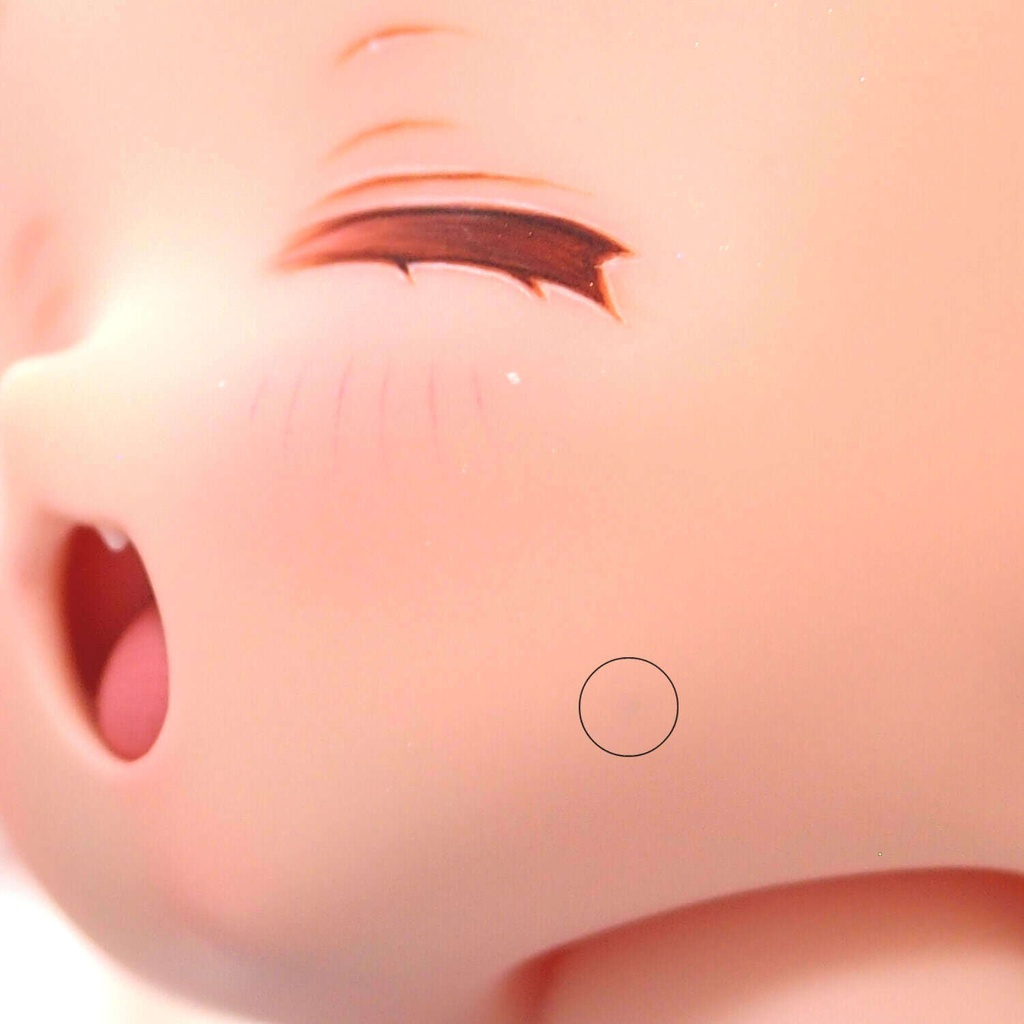 1/4 imomodoll Empty Cream Skin：カスタムヘッド ※難あり