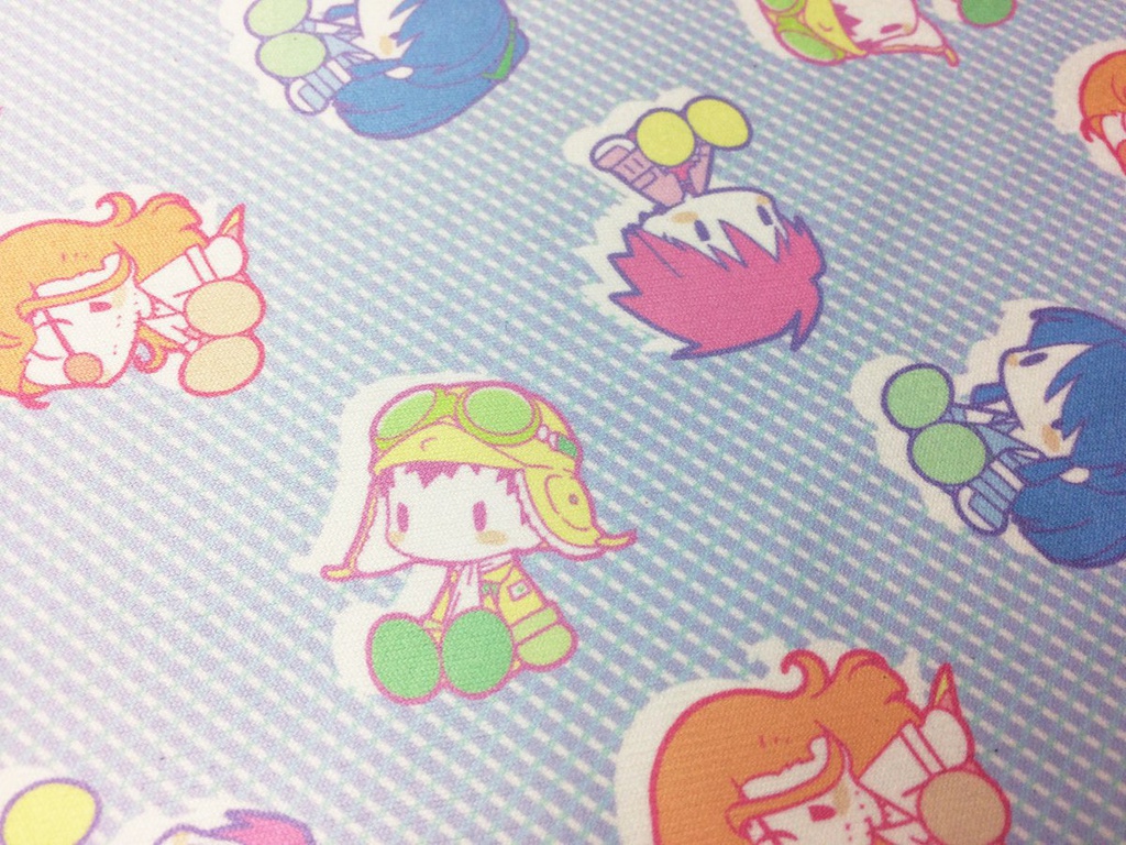 廃城組+大尉殿メガネ拭き