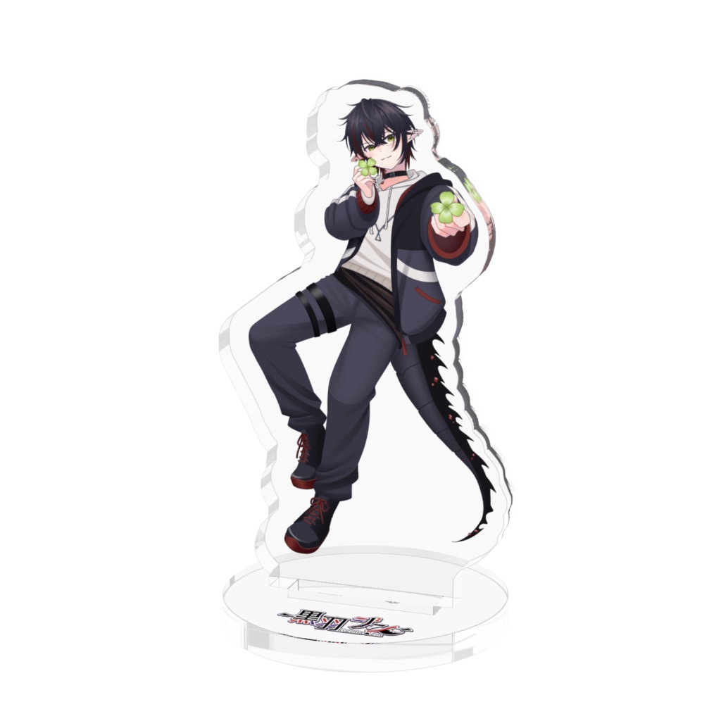 黒羽ジン アクリルスタンド-50x50mm