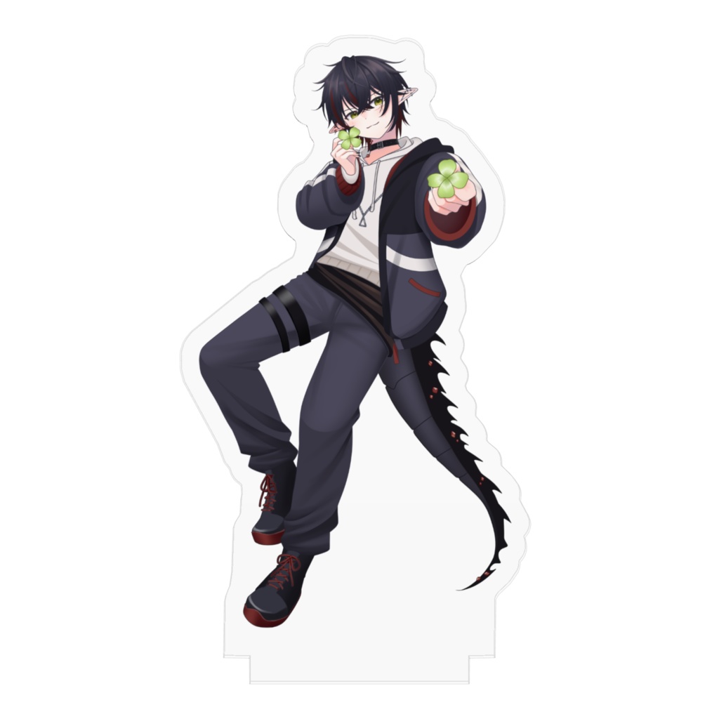 黒羽ジン アクリルスタンド-70x70mm