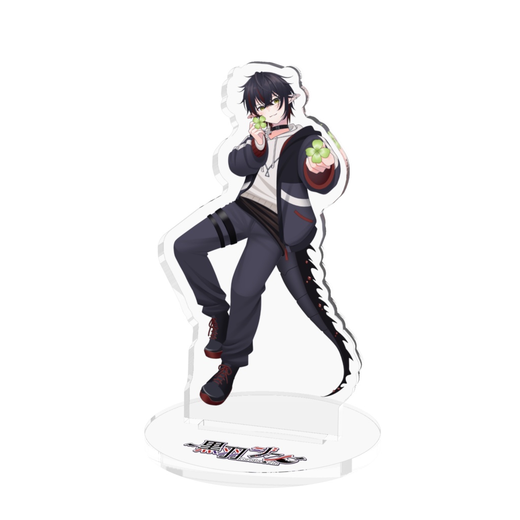 黒羽ジン アクリルスタンド-70x70mm