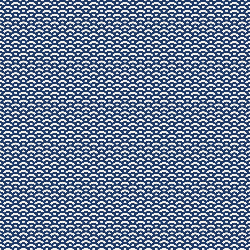 和柄シームレス素材「青海波」10配色|3600px 350dpi A4対応 商用可