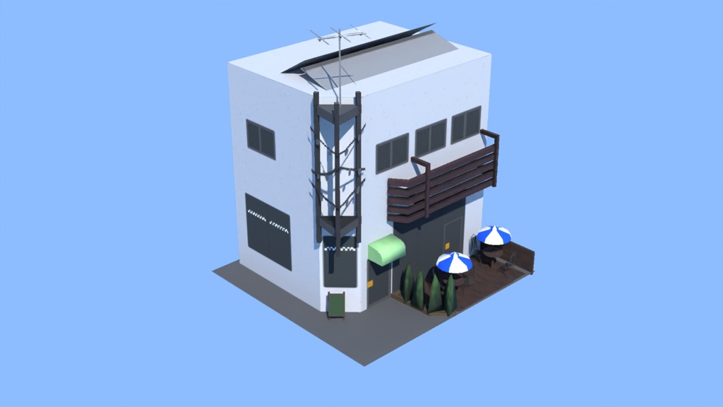 カフェっぽい建物