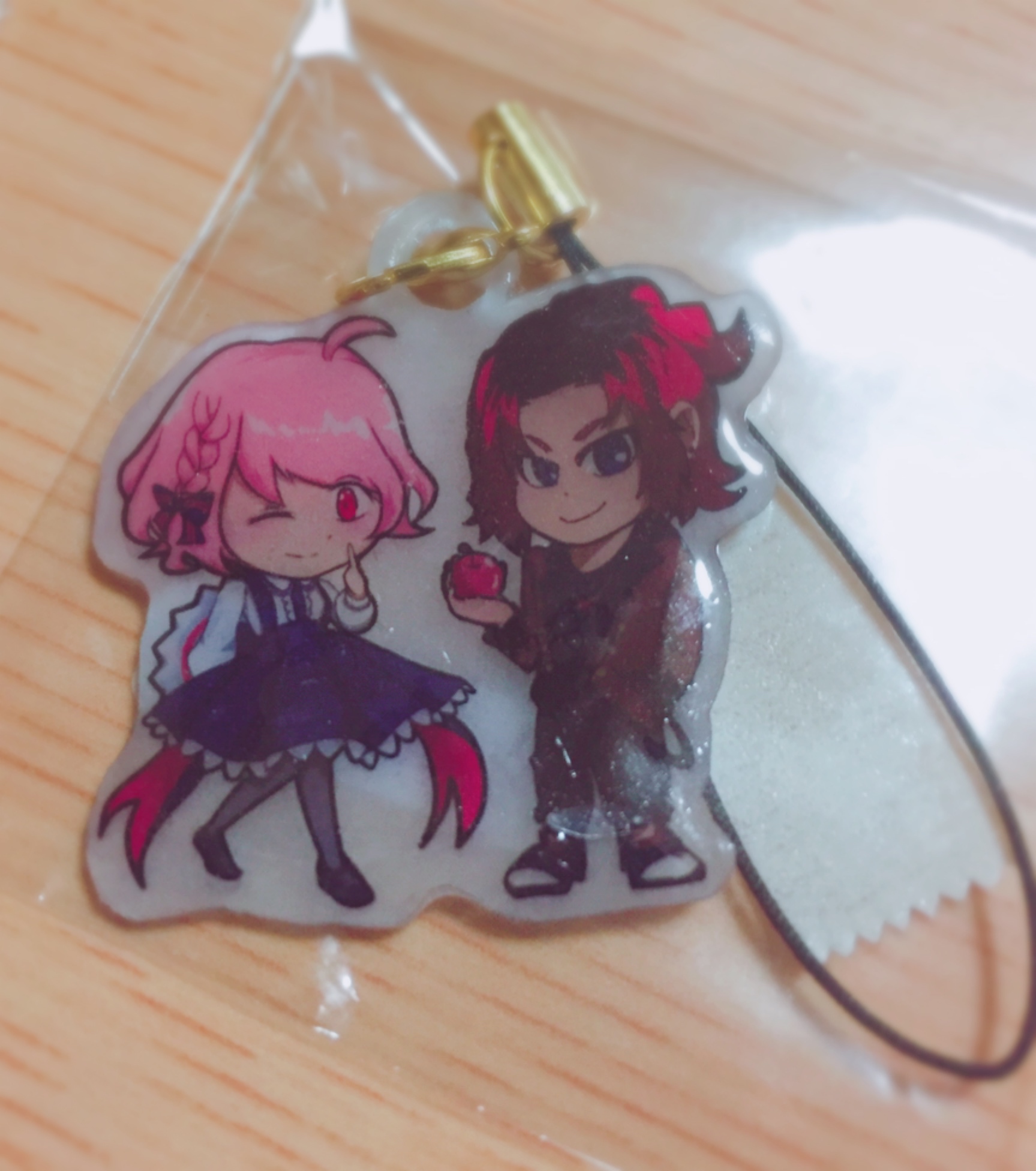 あらき&nqrse アクリルキーホルダー
