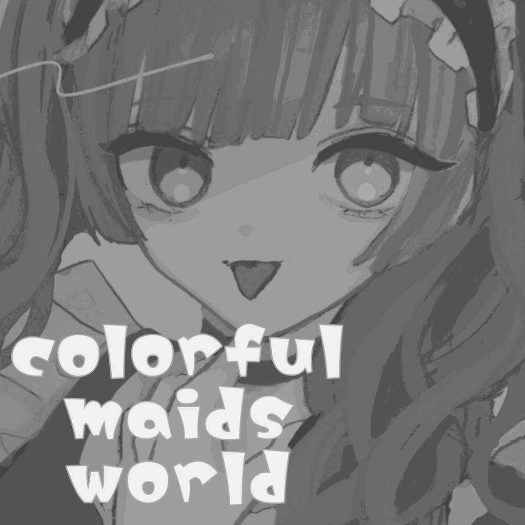 イラスト集「colorful maids world」