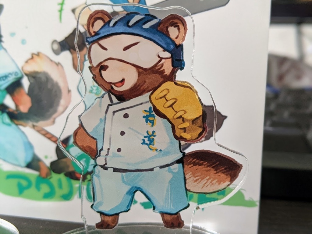 たぬきケモ御アクリルスタンド：匿名配送版