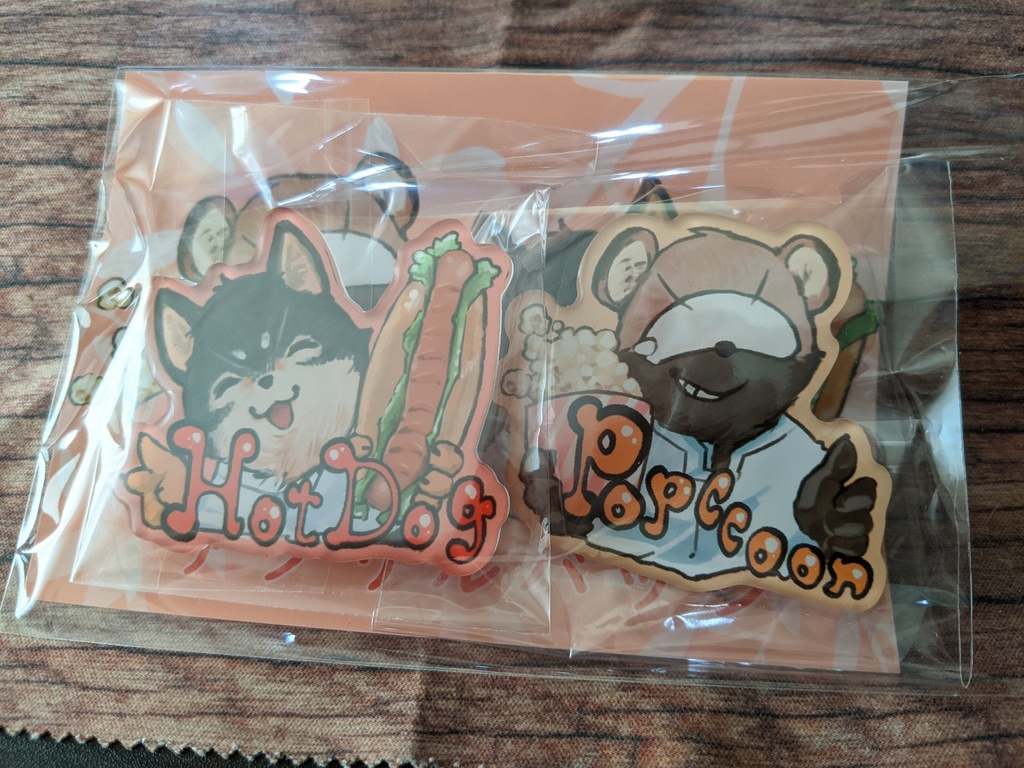 けもみさわアクリルバッジ:匿名配送版