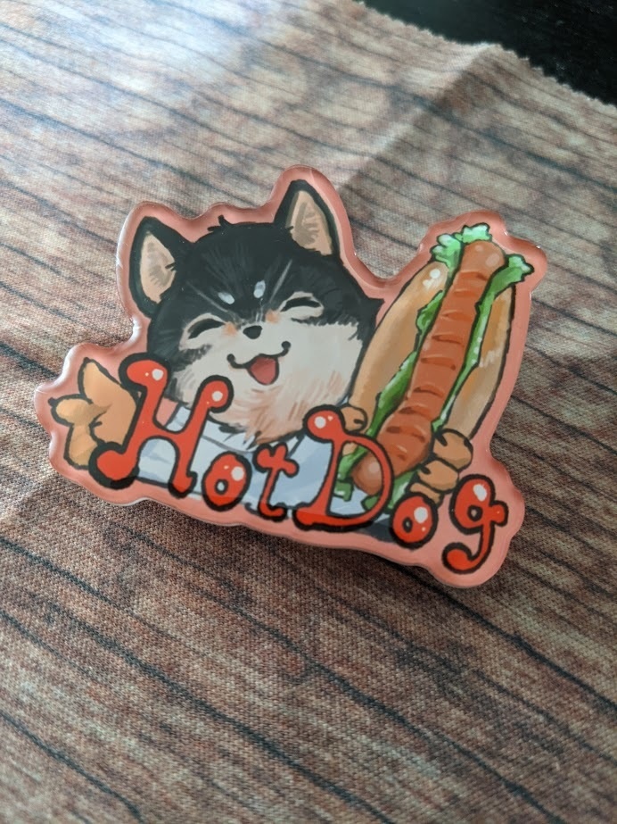 けもみさわアクリルバッジ:匿名配送版