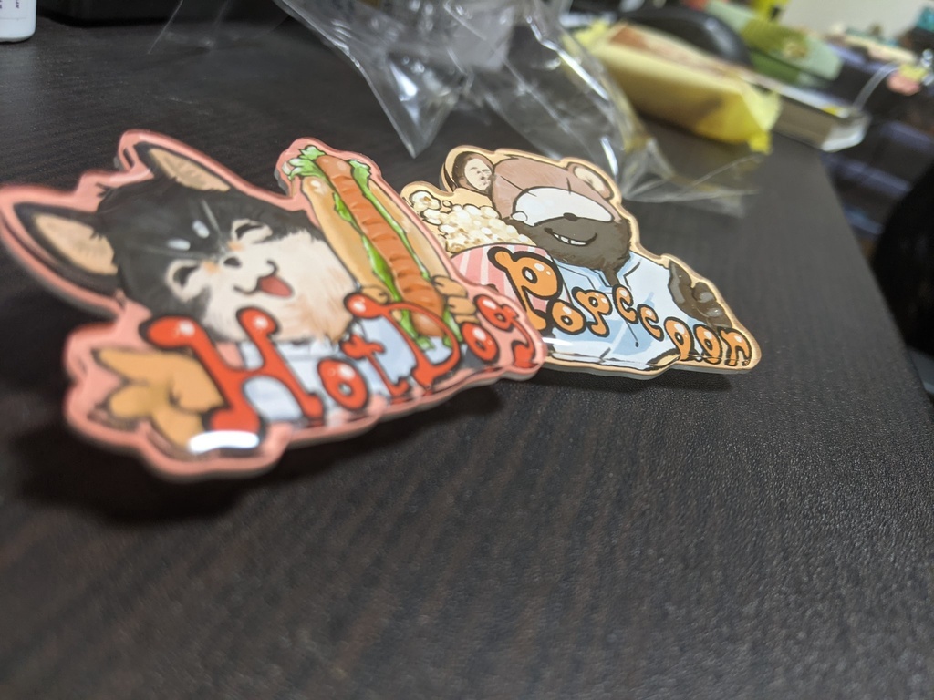 けもみさわアクリルバッジ:匿名配送版