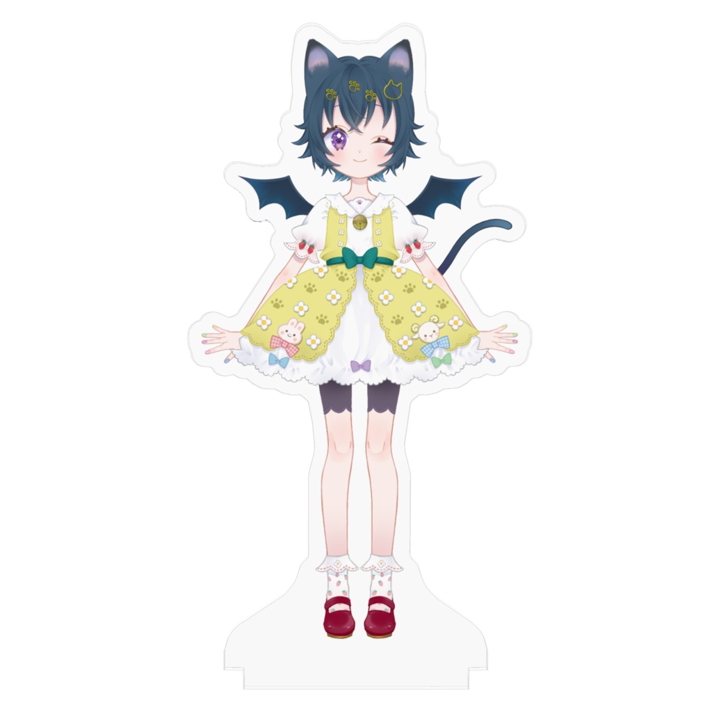 猫魔テン アクリルフィギュア(100㎜×100㎜)