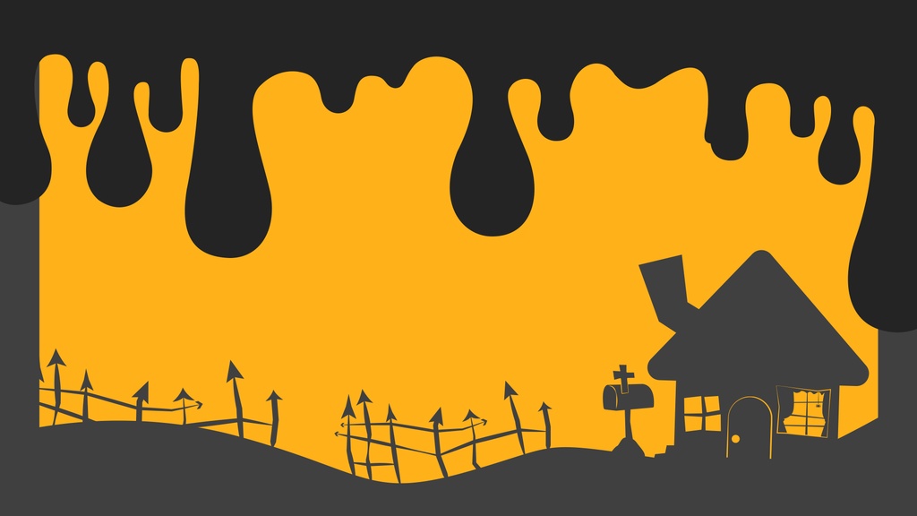 🎃無料🎃ハロウィン背景+コメント欄