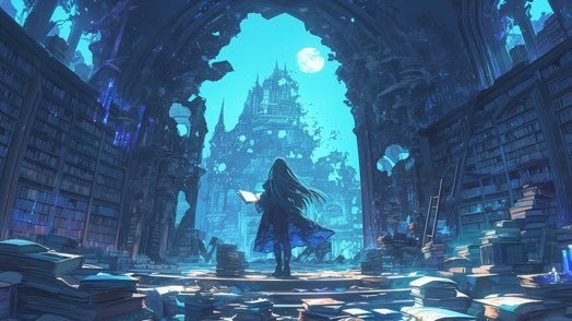 【フリーBGM】記憶の断片が織り成す幻想図書室の叙事詩『Fantasy library』【幻想・神秘・ファンタジー】