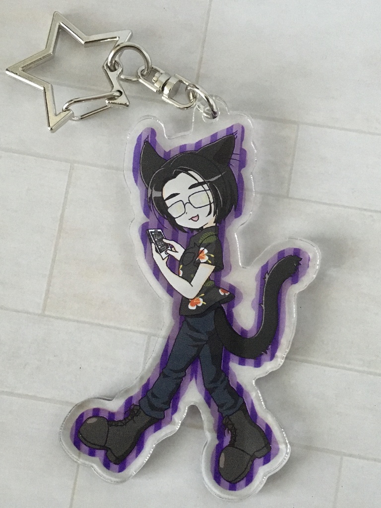 もんじゃくんアクリルキーホルダー