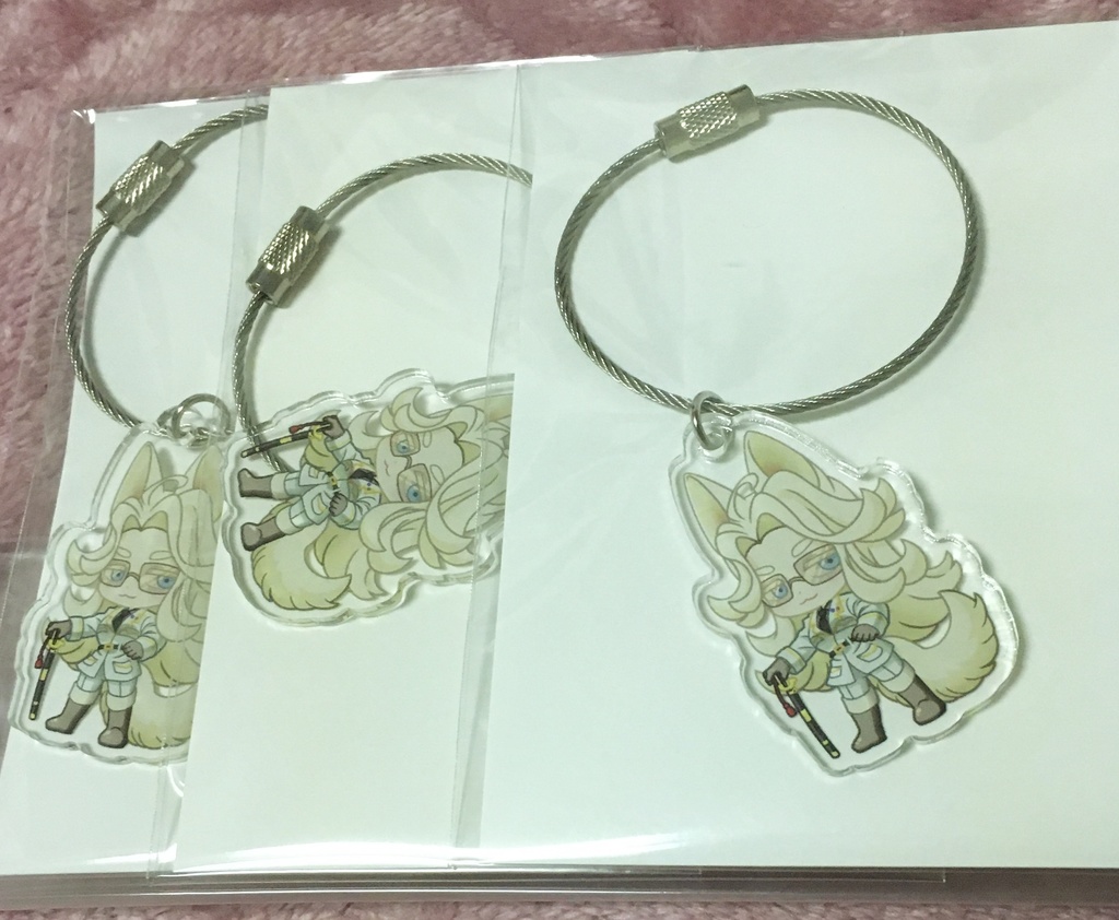 ホワイトシェパードネキ(仮)のアクキー