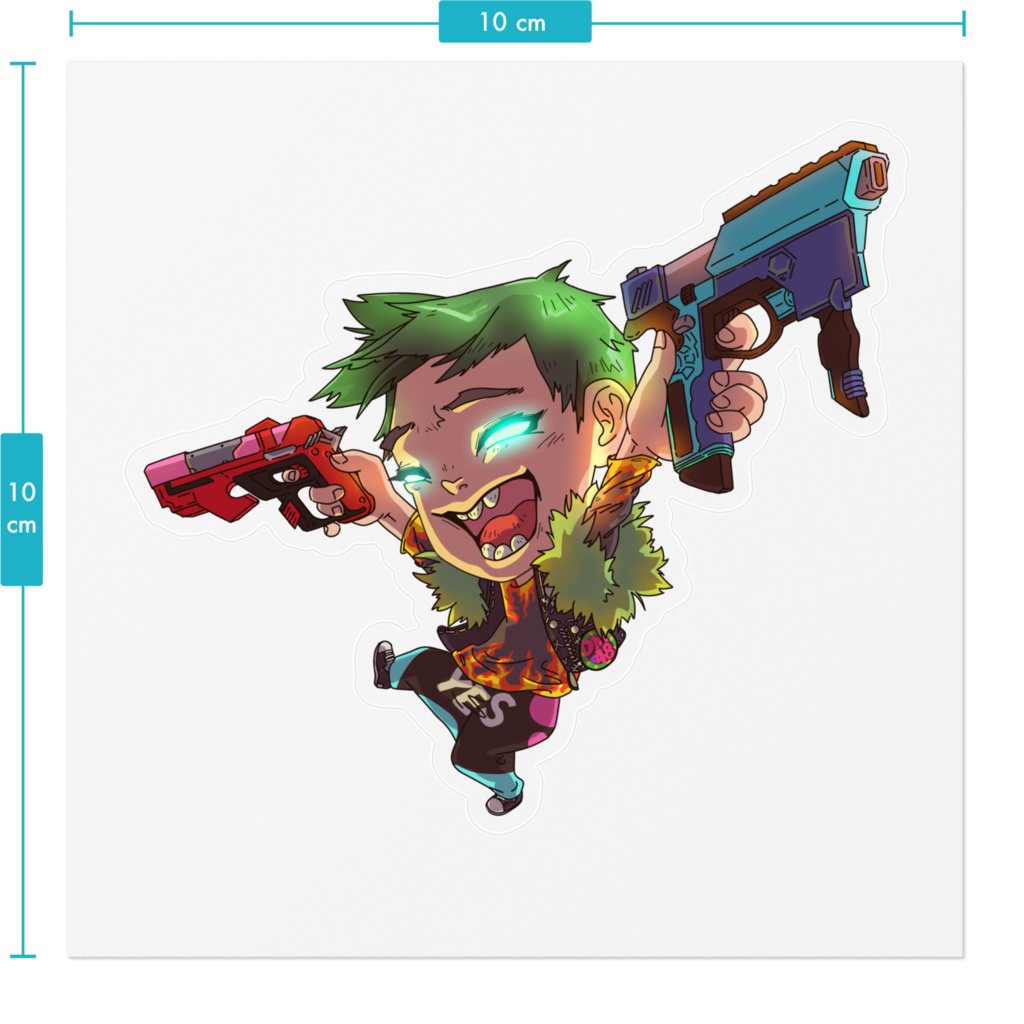 朋克奶罐Wowkie_贴纸