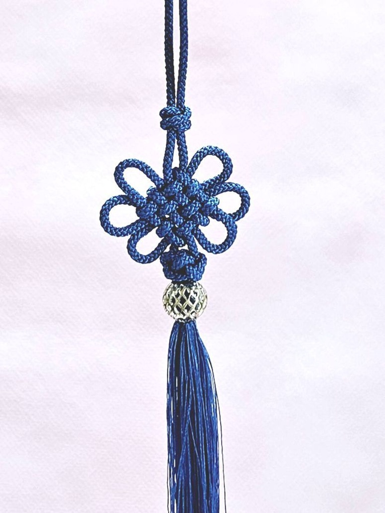 七星剣の飾り結び風 根付(バッグチャーム)