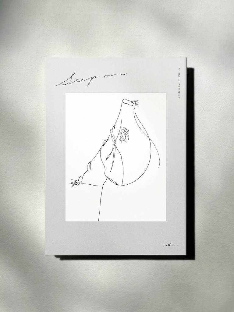 イラスト集「 step on a 」再版
