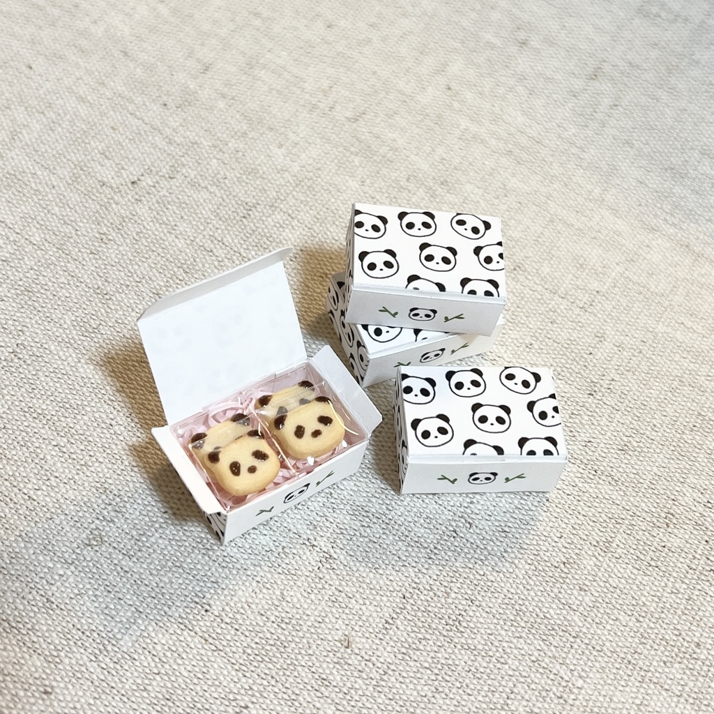 ミニチュア パンダクッキー