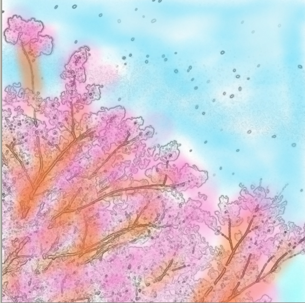 桜のエコバッグ